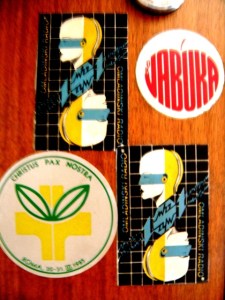 Naljepnice nad mojim krevetom