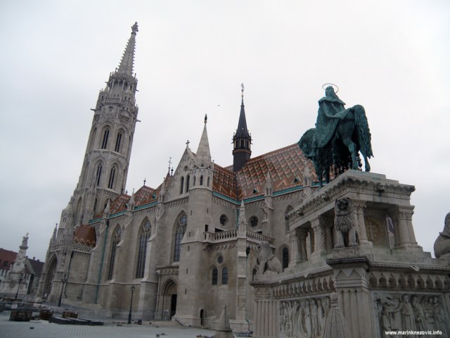 Budim, Szentháromság tér, Mátyás-templom, Matijina crkva, sv. Stjepan 