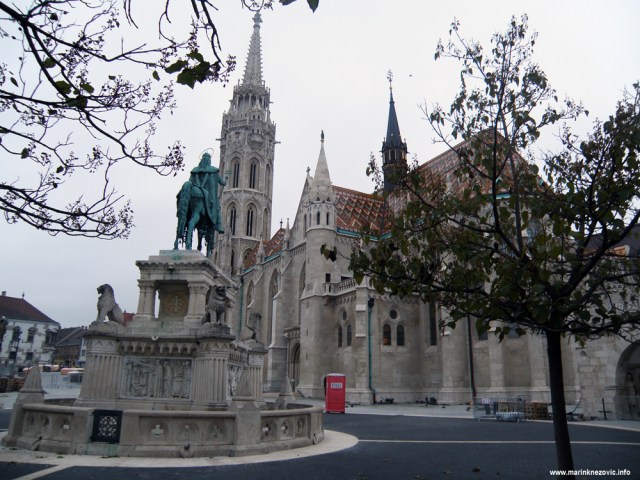 Budim, Szentháromság tér, Mátyás-templom, Matijina crkva, sv. Stjepan 