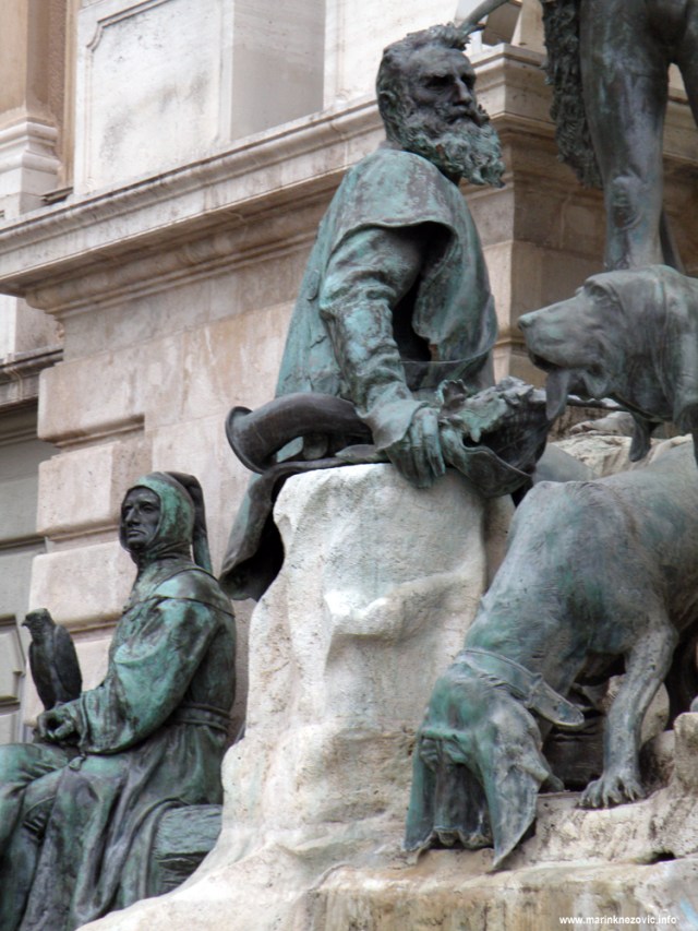 Budim, palača, fontana Matije Korvina