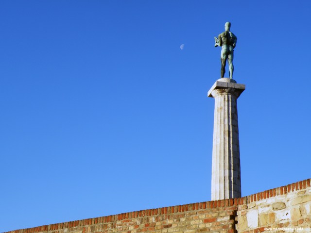 Kalimegdan, Beograd, statua Pobjednika