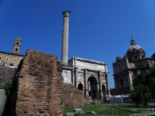 Rim - Slavoluk Septimija Severa