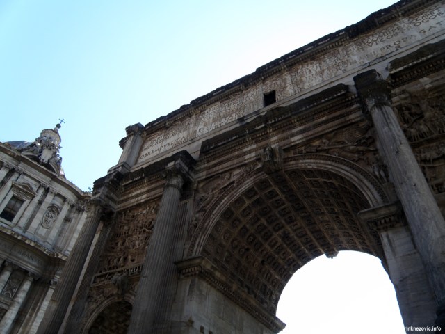 Rim - Slavoluk Septimija Severa