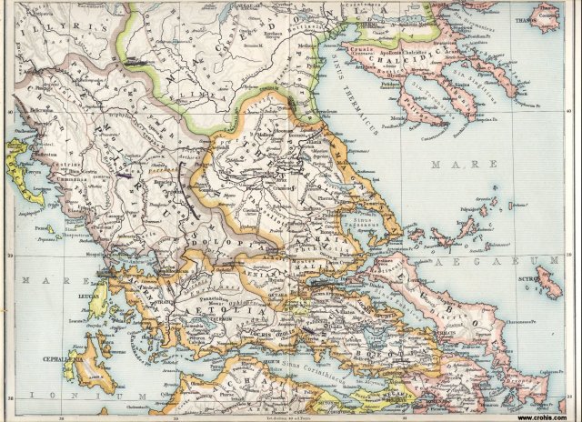 Antička Grčka, sjeverni dio.