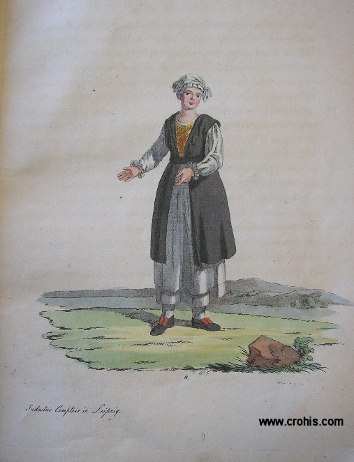 Žene Ćića su, po Hacquetu, lijepe ali prvenstveno u selima koja su najmanje izložena oskudici. Poput muškaraca su lijepo građene i u mladosti bijela i crvena lica.