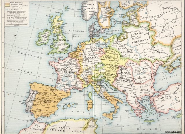 Europa u 16. st.(1559.)