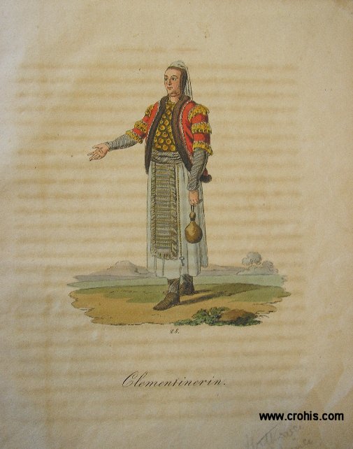 Posebno su lijepe, po Hacquetu, u Klementina mlade djevojke za koje je normalno da se rano udaju. Žene su lijepe tjelesne građe kao i muškarci. Crne su kose, velikih očiju i visoka čela, živog, nenašminkanog lica.