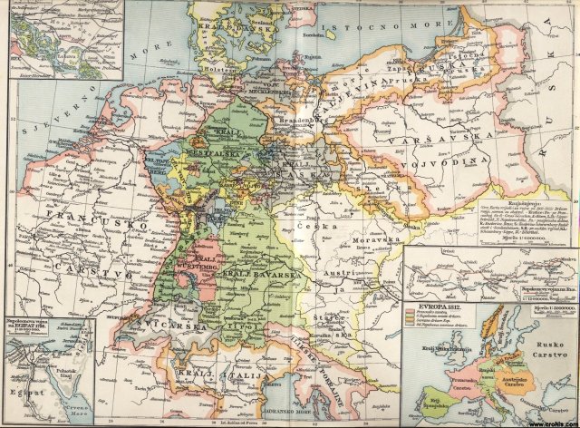 Napoleonsko doba II.; Njemačka godine 1812.; Europa 1812.; Napoleonova vojna na Egipat; Aspern; Essling; Wagram; Napoleonova vojna na Rusiju.