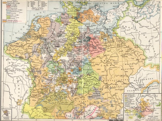 Njemačka za reformacije (1547.); Kneževina Orange; Vetinske zemlje 1547. i 1554.