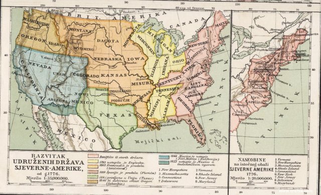 Razvitak Udruženih država Sjeverne Amerike 