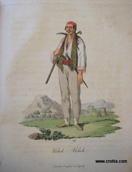 Uskoci su, po Hacquetu, lijepe i snažne tjelesne građe.