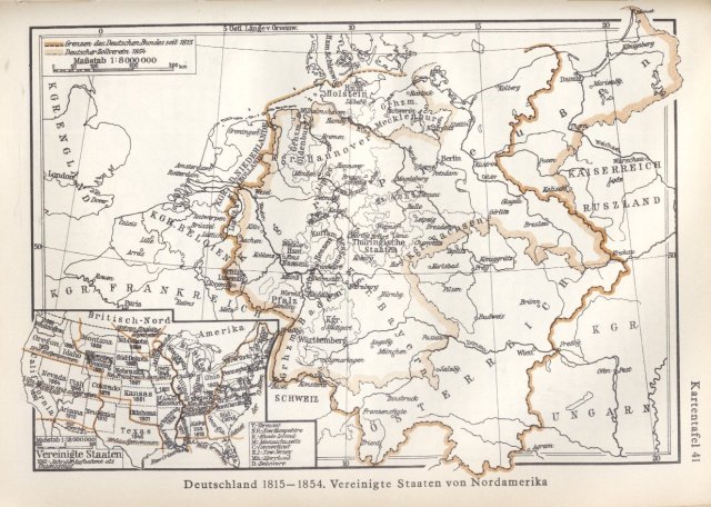 Njemačka 1815. - 1854. Sjedinjene američke države.