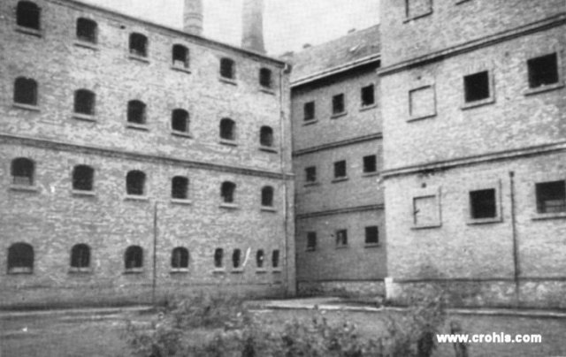 Zatvor u Srijemskoj Mitrovici. Zatvori poput ovog u Srijemskoj Mitrovici bili su jedan od glavnih oružja državne represije usmjerene kako protiv HSS tako i protiv drugih protivnika vladajuće politike u kraljevini Jugoslaviji. HSS došavši na vlast sam se koristi državnom represijom protiv svojih političkih protivnika. Tako vlasti banovine Hrvatske osnivaju logor u blizini Travnika u koji zatvaraju komuniste i ustaše s kojima su nekada zajedno boravili po zatvorima.