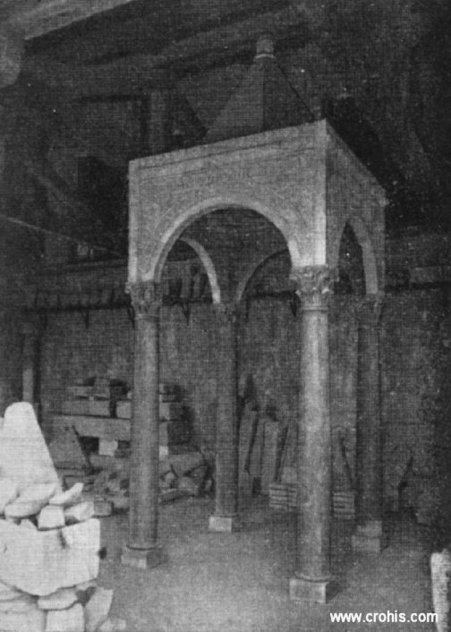 Oltarni ciborij sv. Marte u Bijaćima
