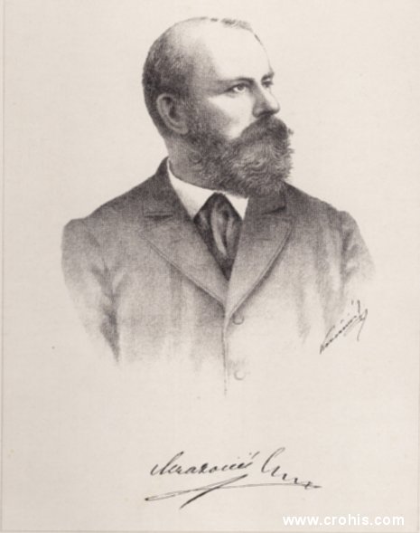 Matija Mrazović (1824. – 1896.), političar, pravnik i publicista. Istaknuti član Narodne stranke, protivnik unionista, a posebno bana Raucha.