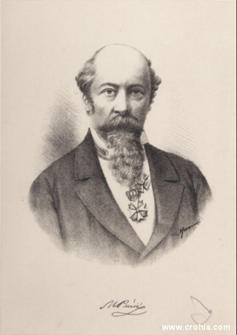 Medo Pucić (1821. – 1882.), pjesnik i publicist. Pristaša sveslavenskih ideja. Bavio se intenzivno dubrovačkom poviješću.
