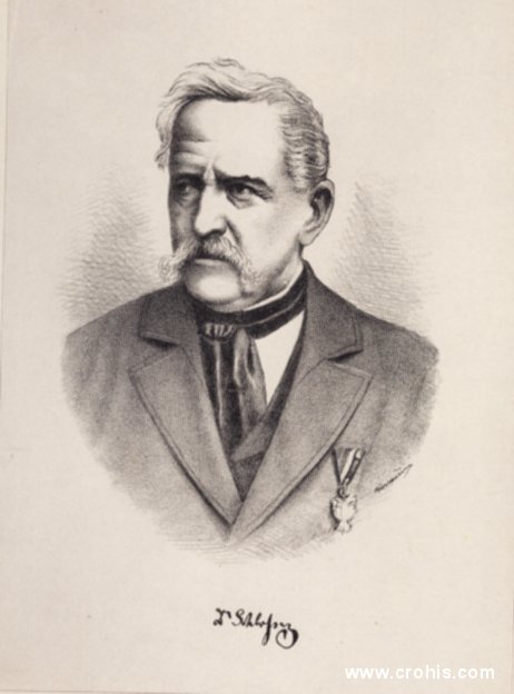 Josip Schlosser (1801. – 1882.), liječnik i botaničar. Uz Vukotinovića autor glavnog djela za poznavanje biljaka Hrvatske „Flora croatica“. 