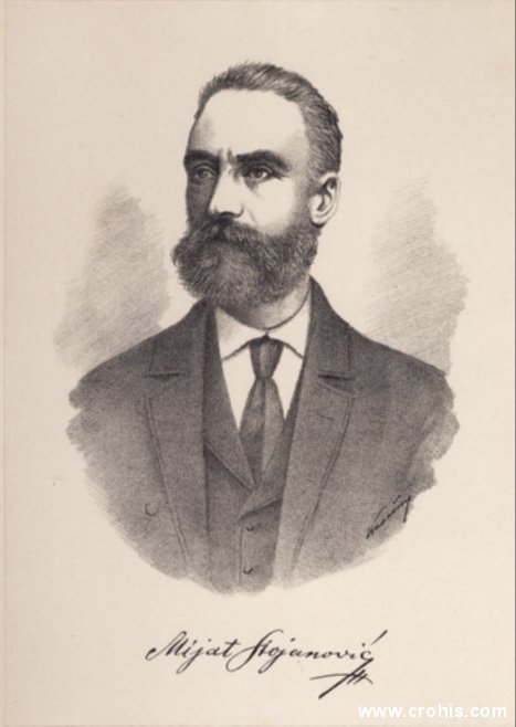 Mijat Stojanović (1818. – 1881.),učitelj i istaknuti prosvjetni djelatnik.