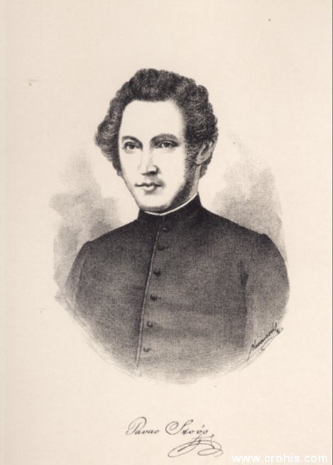 Pavao Štoos (1806.– 1862.), svećenik, književnik i istaknuti preporoditelj.