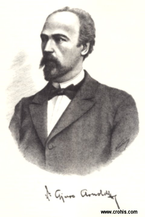 Đuro Arnold (1854. – 1941.), istaknuti pedagog i filozof.