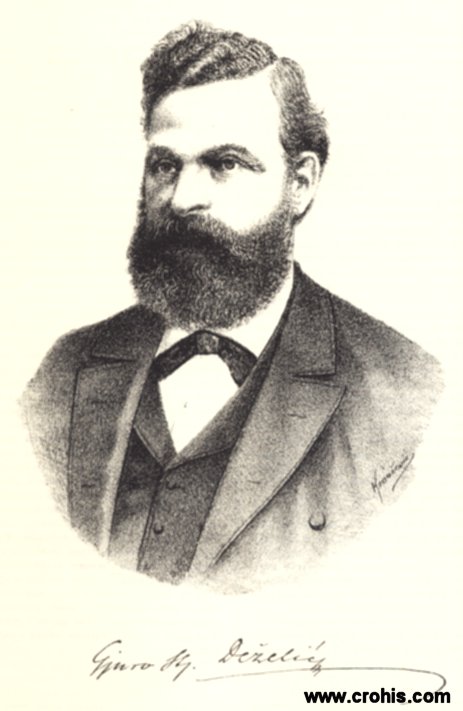 Đuro Deželić (1838. – 1907.), književnik i publicist.