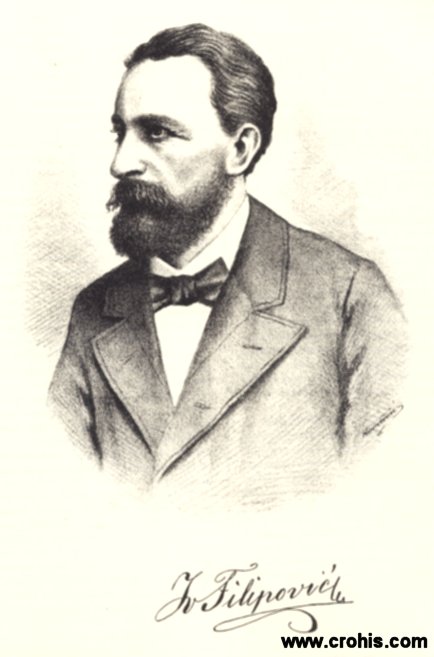 Ivan Filipović (1823. - 1895.), istaknuti učitelj i pedagog.