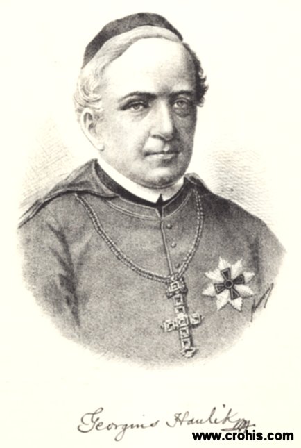 Juraj Haulik (1788. - 1869.), zagrebački biskup i prvi nadbiskup, istaknuti podupiratelj preporoda.