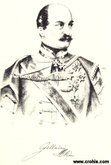 Josip Jelčić (1801. - 1859.), hrvatski ban. Najistaknutija osoba revolucionarne 1848. u Hrvatskoj. Ukinuo kmetstvo.