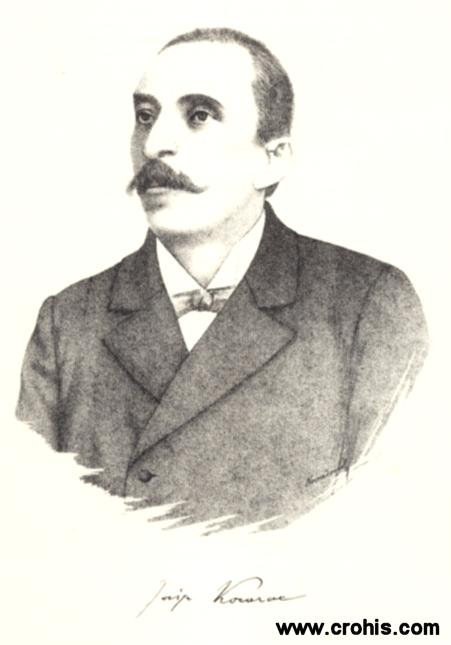 Josip Kozarac (1858. - 1906.), istaknuti književnik hrvatskog relizma.