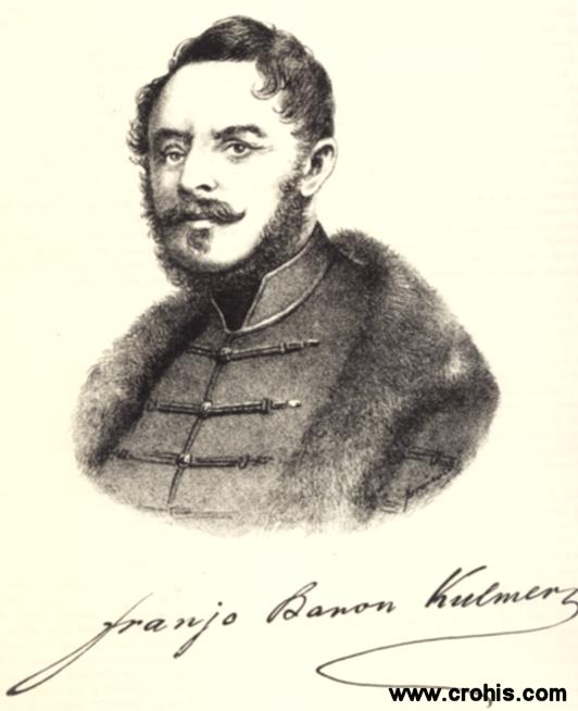 Franjo Kulmer (1806. – 1853.), političar. Imao osobito važnu ulogu za revolucije 1848.