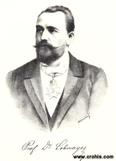 Antun Lobmayer (1844. - 1906.), liječnik, političar i književnik. Utemeljitelj moderne pedijatrije i porodništva u Hrvatskoj. Prosvjetitelj širokih slojeva na području zdravstva.