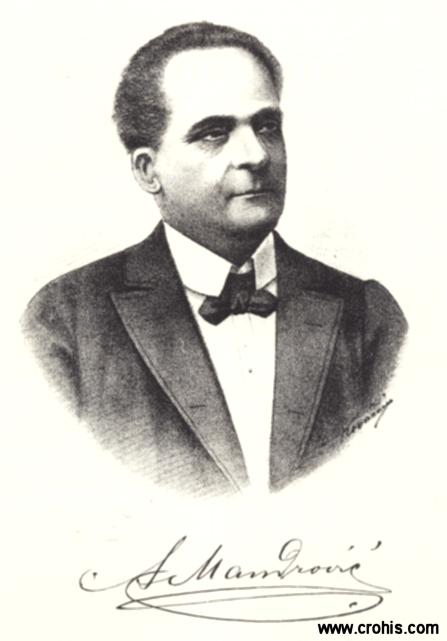 Adam Mandrović (1839. – 1912.), glumac, redatelj i kazališni pedagog.