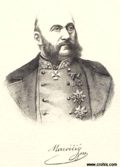 Josip Maroičić (1812. – 1882.), austrijski general topništva. Istaknuo se u borbama protiv talijanskih revolucionara 1848., a posebno u velikoj pobjedi austrijske vojske nad talijanskom kod Custozze 1866.