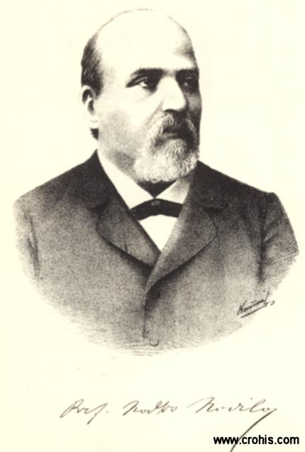 Natko Nodilo (1834. – 1912.), povjesničar, političar i preporoditelj Hrvata u Dalmaciji. Zastupnik u Dalmatinskom saboru i profesor na Filozofskom fakultetu u Zagrebu.
