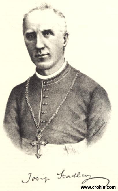 Josip Štadler (1843. – 1918.) prvi vrhbosanski nadbiskup i metroplit.