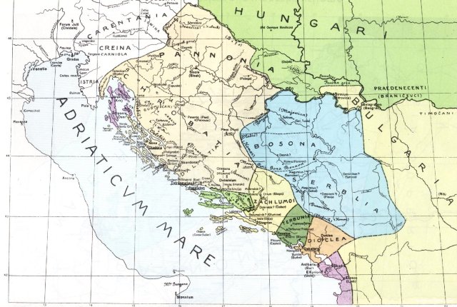 Hrvatska i susjedne zemlje oko 950.