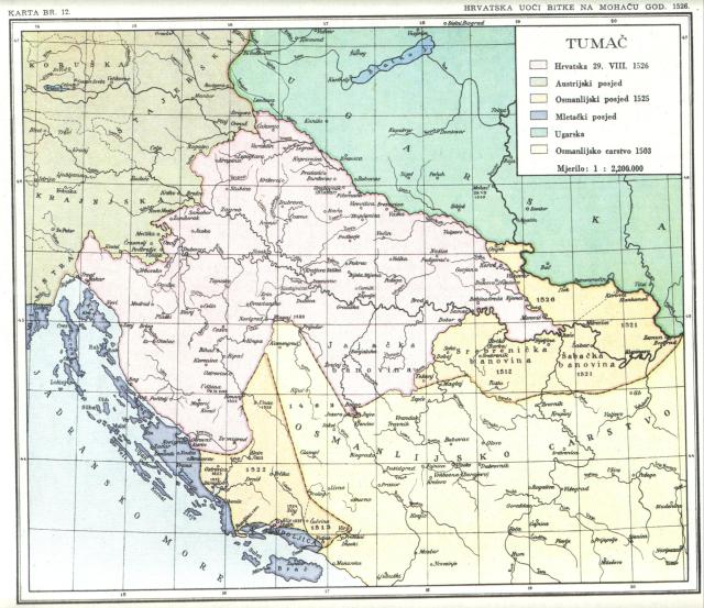 Hrvatska uoči bitke na Mohaču 1526.