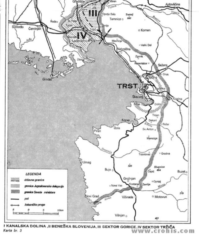 Granice Jugoslavenske delegacije i Savjeta ministara 2. dio