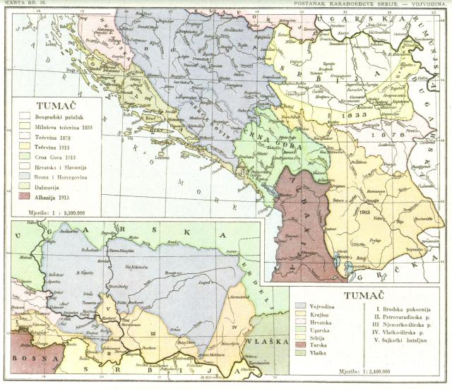 Postanak Karađorđeve Srbije, Vojvodina