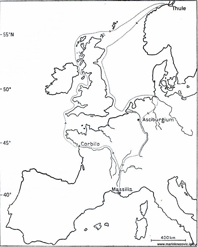 Putovanje prema "Tuli" grka Piteja 