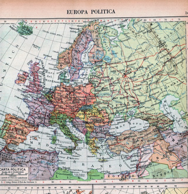 Politička karta Europe