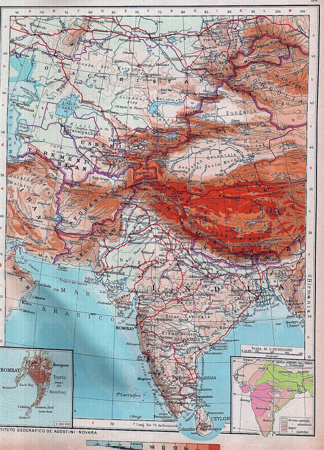 Središnja Azija i Indija