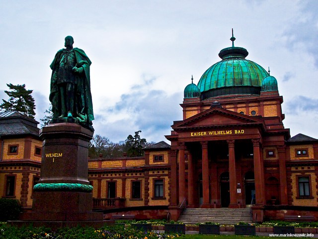 Paviljon toplica posvećen njemačkom caru Wilhelmu I.