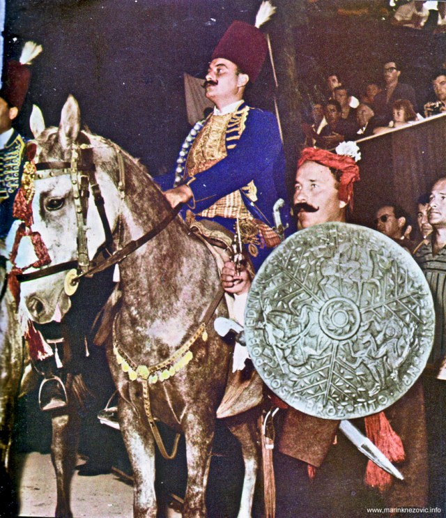 Pobjednik Sinjske alke 1964. Joško Milošević i njegov momak Lujo Varenina