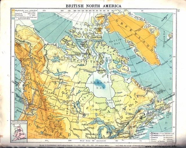 Britanska sjeverna Amerika /British North America