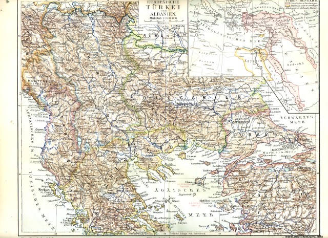Europäische Türkei und Albanien / Europska Turska i Albanija