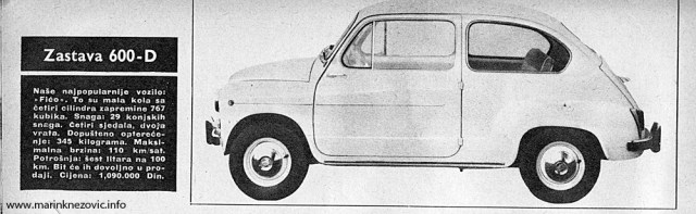 Zastava 600 D "Fićo"