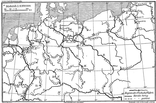 Rijeke i kanali srednje Europe