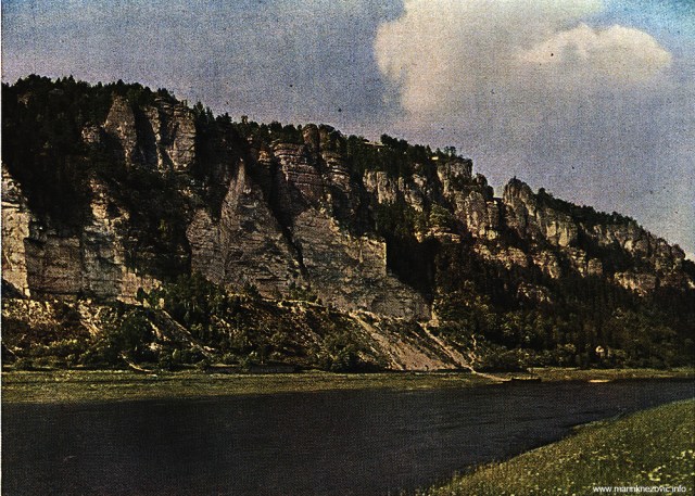 Hridi u Saskoj Švicarskoj / Die Bastei in Sächsischen Schweiz.