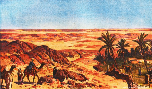 Izvori u Sahari južno od Alžira / Brunnen in Sahara südlich von Algerien